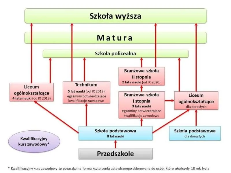 Etapy edukacyjne w Polsce — kompletny przewodnik od przedszkola po studia